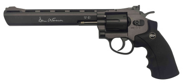 ASG CO2-Revolver Dan Wesson 8 Zoll - grau - 4,5 mm Diabolo
